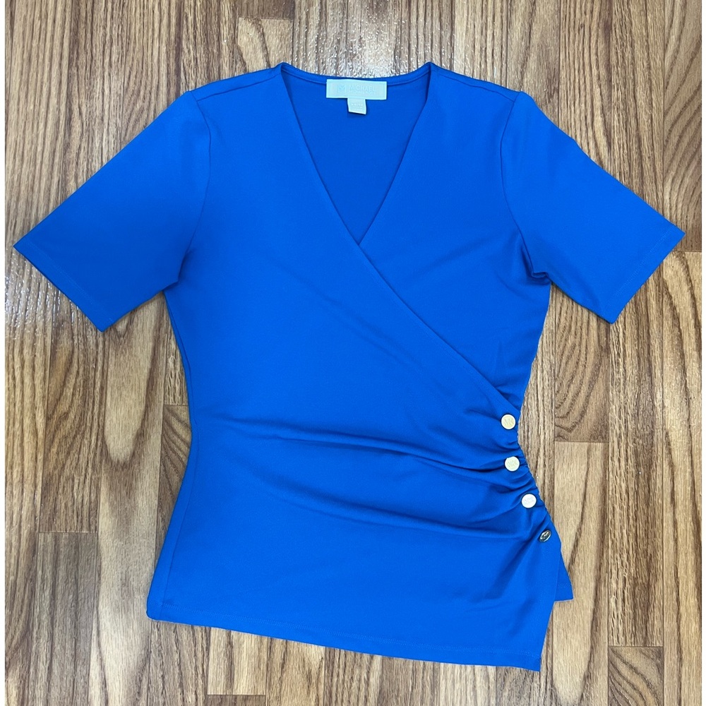 EUC Michael Kors wrap top, size XS